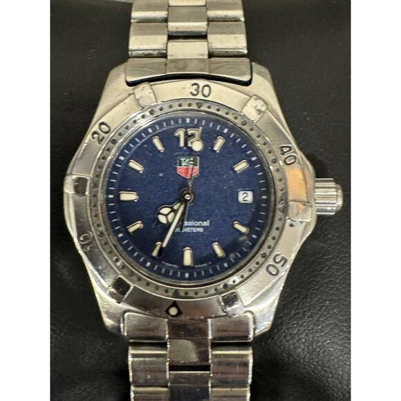 Tag Heuer WK1313 Swiss Sapphire Date Quartz Blue Dial 28mm - VWG 258456 - Picture 1 of 13